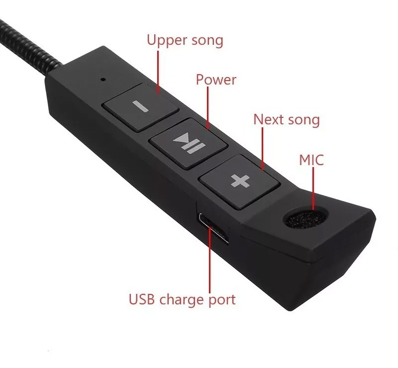 Universal Ακουστικά & Μικρόφωνο Bluetooth Μηχανής - Handsfree Σύστημα Ενδοεπικοινωνίας Μηχανών με Κλιπ - Μοτοσυκλέτας & Ομιλίας για το Κράνος